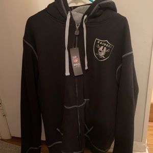 Oakland Raiders Fleece-lined Full Zip Jacket